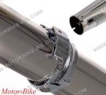 СИМСОН АУСПУХ S51E Ø28мм ХРОМ ЕНДУРО - УНГАРСКИ-4